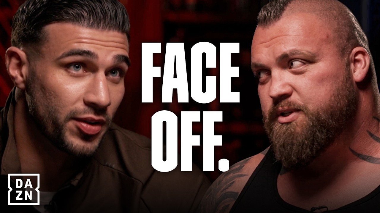 FACE OFF! | Tommy Fury vs Eddie Hall background