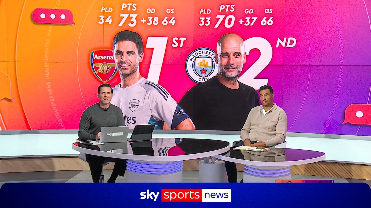 "Arsenal have thrown it away" | Man City vs Arsenal fan debate | #SkySportsFC background