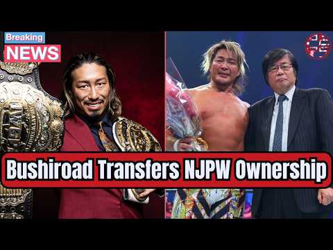 BREAKING NEWS: Bushiroad sells all shares of New Japan Pro Wrestling to TV Asahi and CyberAgent! background