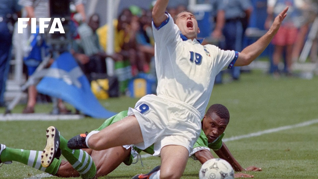 1-Minute Classic | Italy vs Nigeria | 1994 Round of 16 background