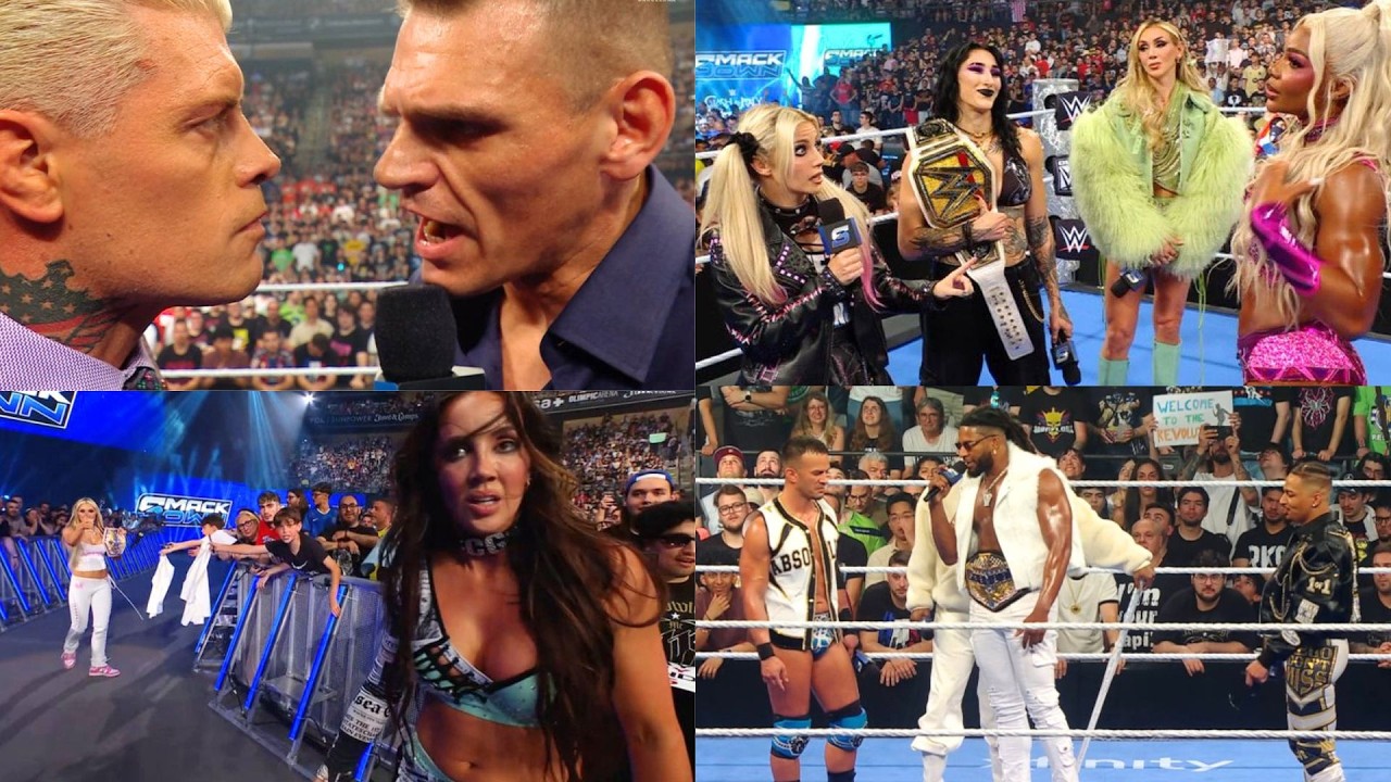 WWE SmackDown 05/29/26 Results- Gunther Warns Cody, Tiffany Helps Chelsea, Jade Destroys Alexa π₯ background