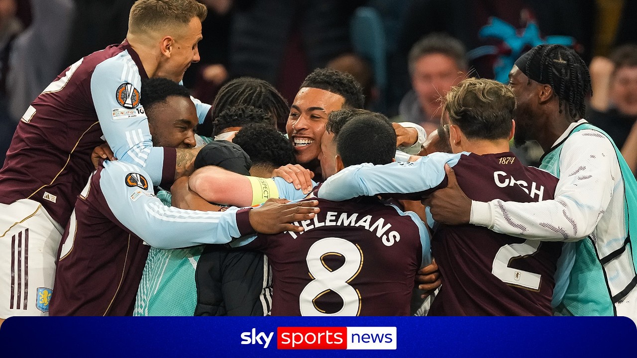Reaction to Aston Villa beating Nottingham Forest to reach Europa League final