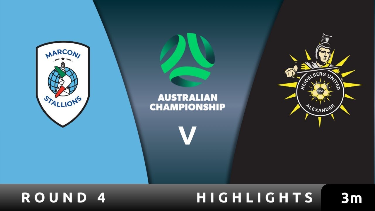 A HUGE clash | Marconi Stallions v Heidelberg United Highlights
