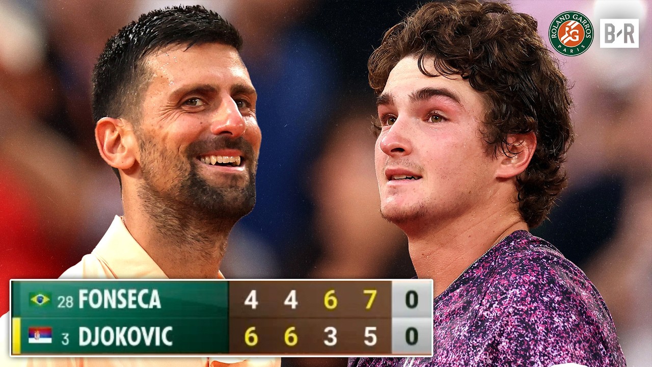 Novak Djokovic vs. Joao Fonseca - 5TH SET | Roland-Garros 2026