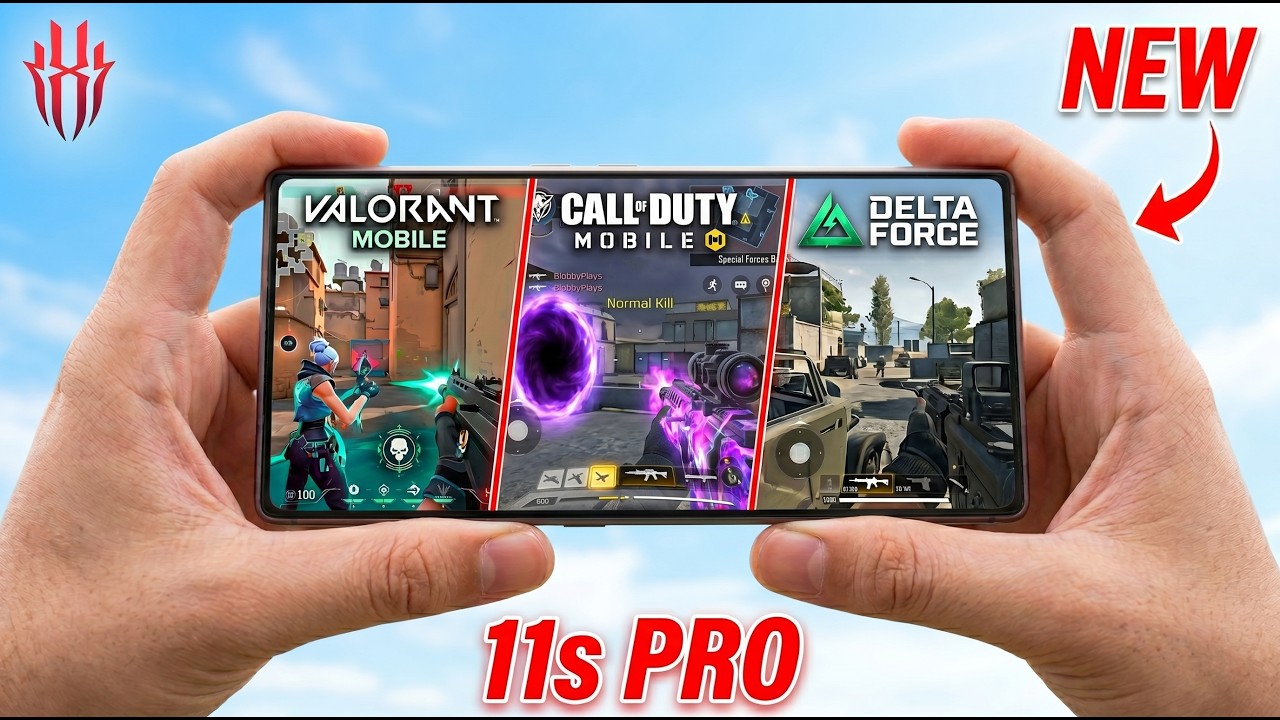 I played EVERY mobile shooter on the Red Magic 11s PRO