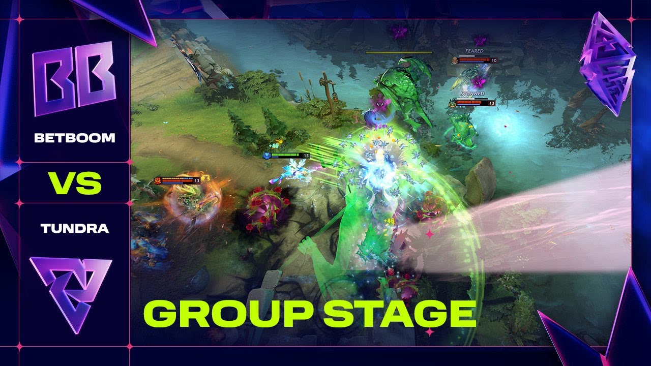 TUNDRA ESPORTS vs BETBOOM TEAM - Official Highlights - BLAST Slam VII Dota 2 background
