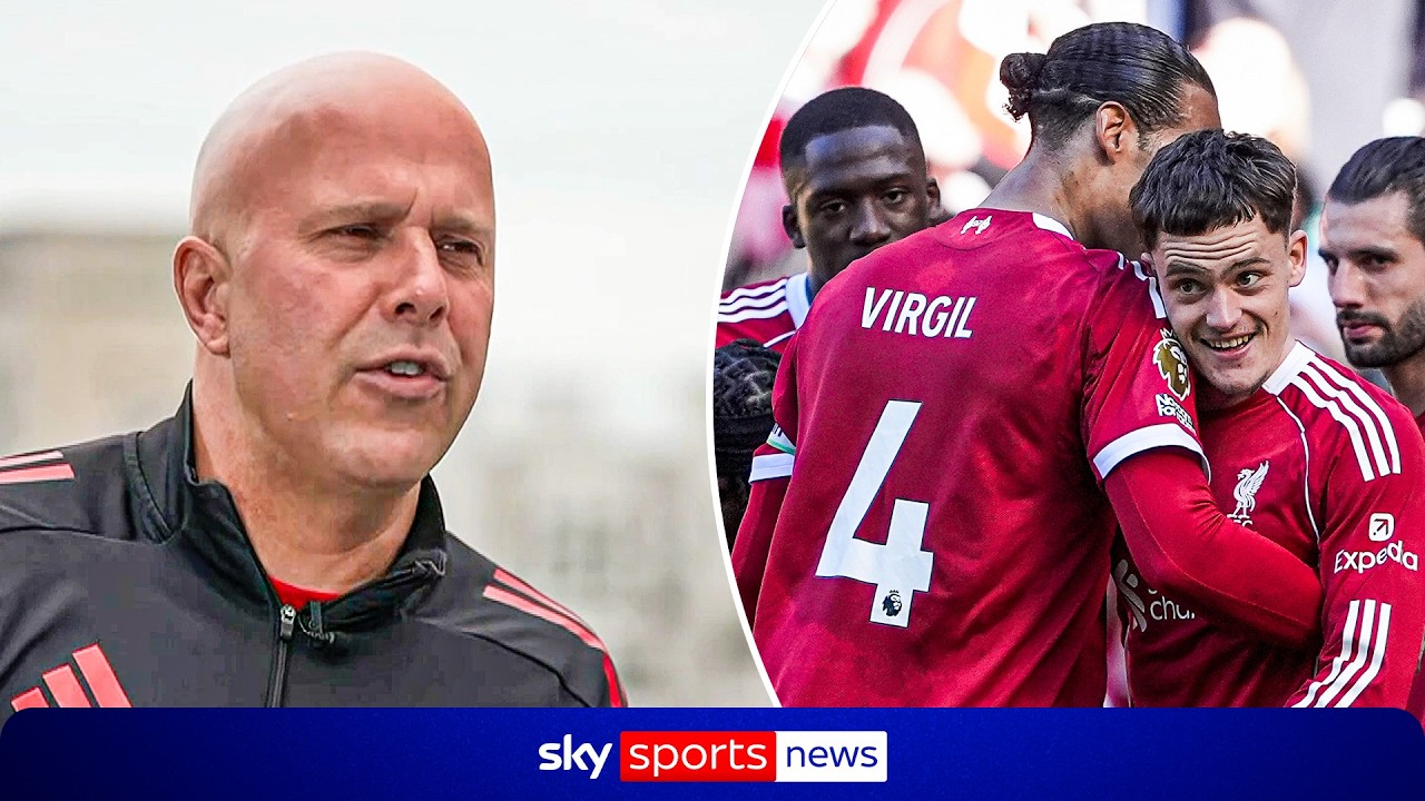 Arne Slot on facing Manchester Utd and criticism this season | "We are still in transition"