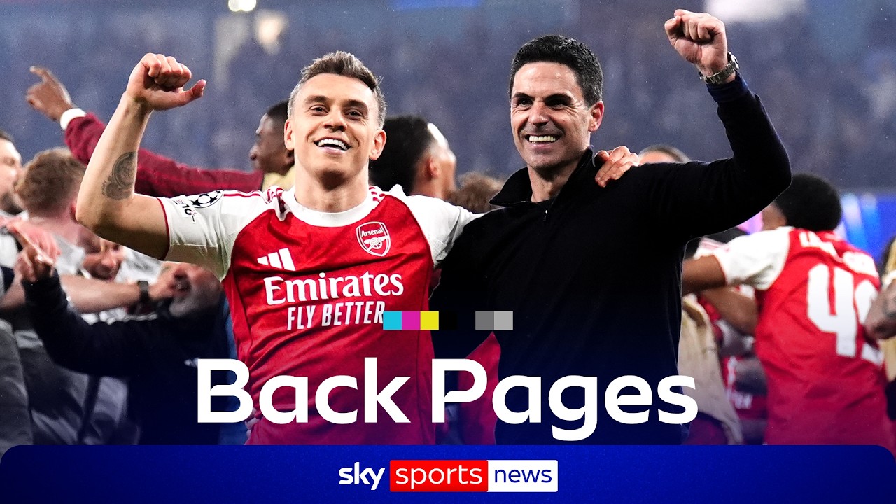 "We made history" - Arteta reacts after Arsenal reach Champions League final | Back Pages Tonight