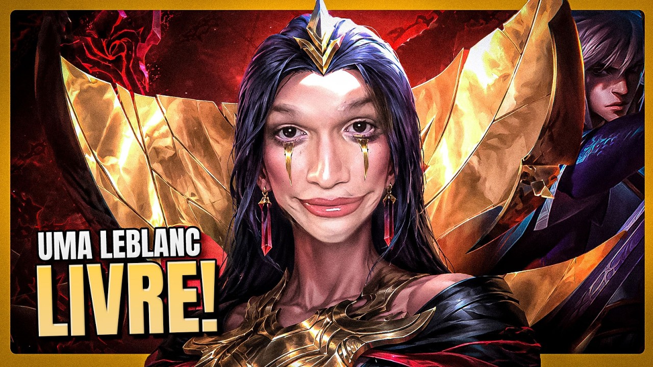 ISSO É O QUE ACONTECE QUANDO SE DEIXA UMA LEBLANC LIVRE! | LEBLANC MID GMAEPLAY | League Of Legends
