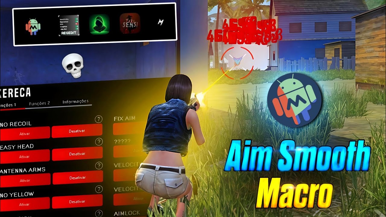 free fire android macro sensi tutorial | macro Droid settings tutorial