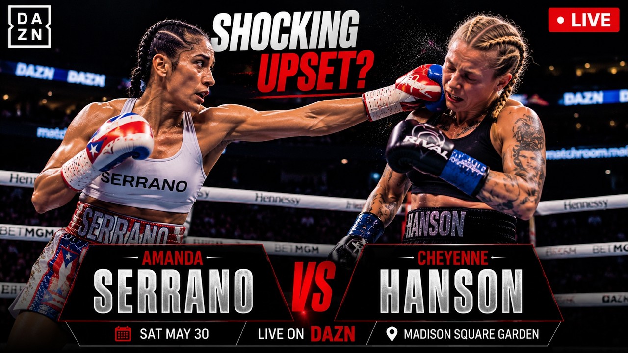 Amanda Serrano vs Cheyenne Hanson – Full Fight Analysis | The Upset Nobody Sees Coming? 😳 background