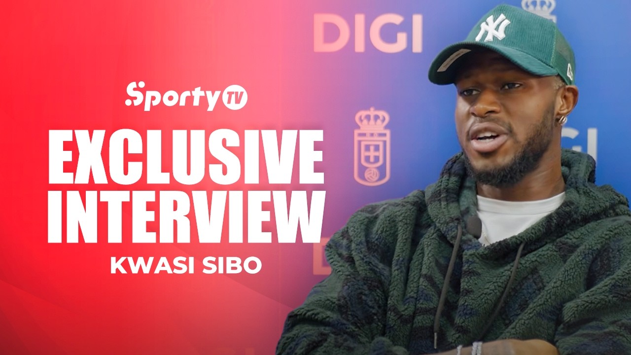 Exclusive interview with Kwasi Sibo | Ghana and Real Oviedo player | SportyTV