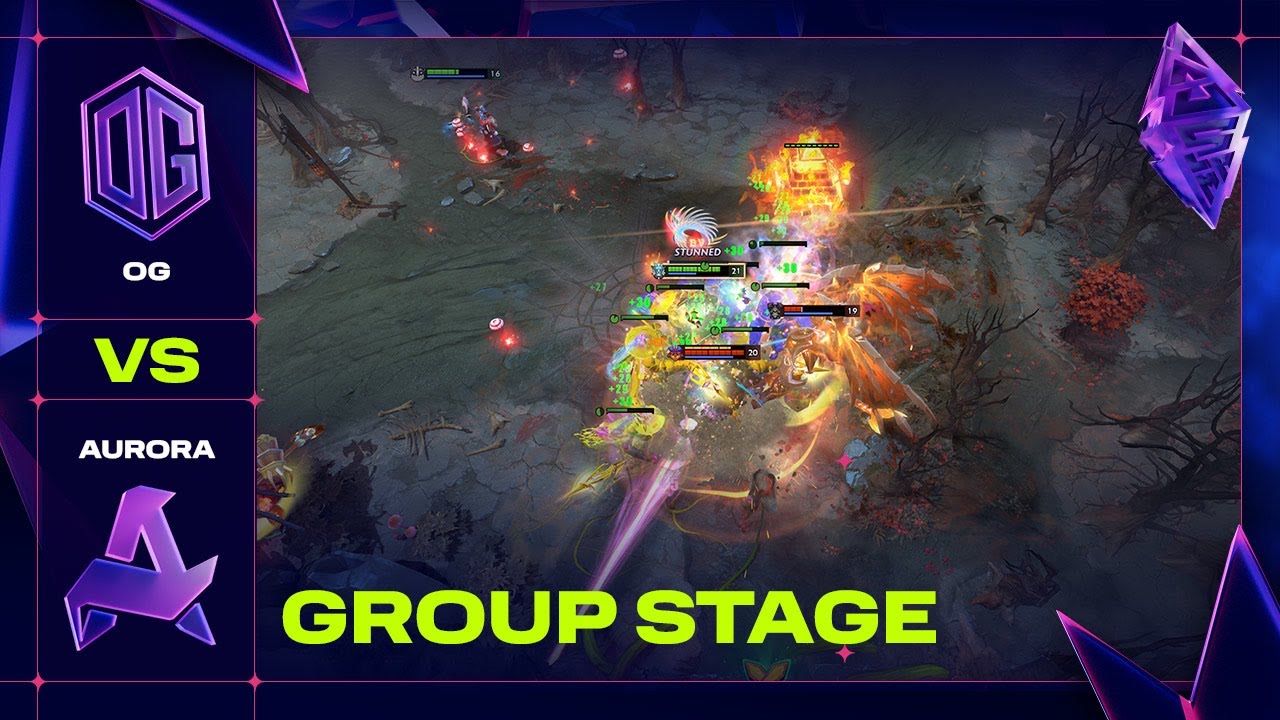 AURORA GAMING vs OG - Official Highlights - BLAST Slam VII Dota 2