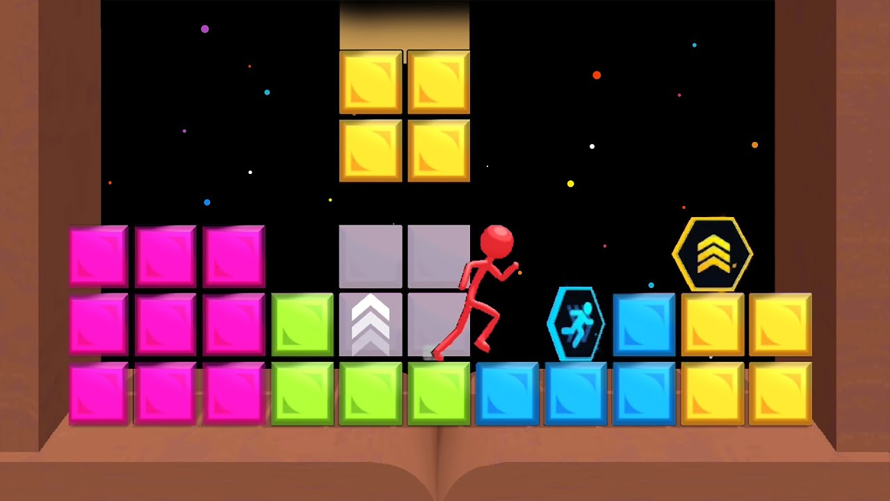 Tetris Survival - Stickman Puzzle background