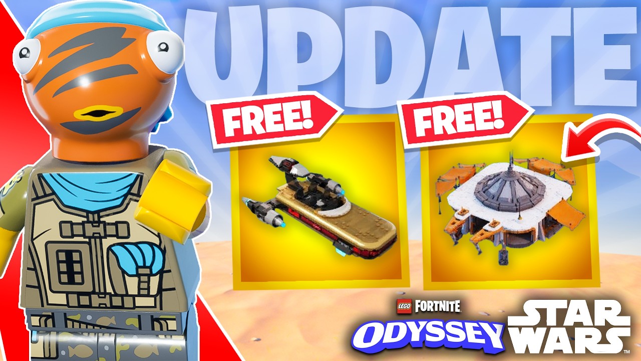 The FINAL Star Wars Update in LEGO Fortnite Odyssey.. (Part 2 Finale!)
