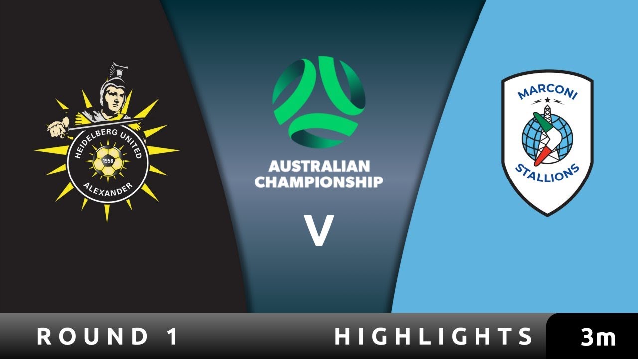 HOW did they not score? | Heidelberg United v Marconi Stallions Highlights background