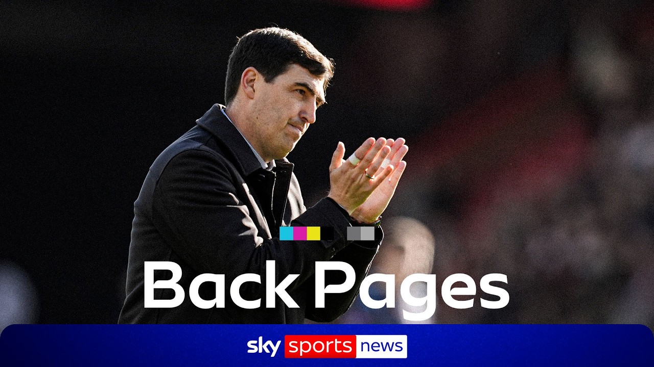 Andoni Iraola in frame for Man Utd job? | Back Pages Tonight background