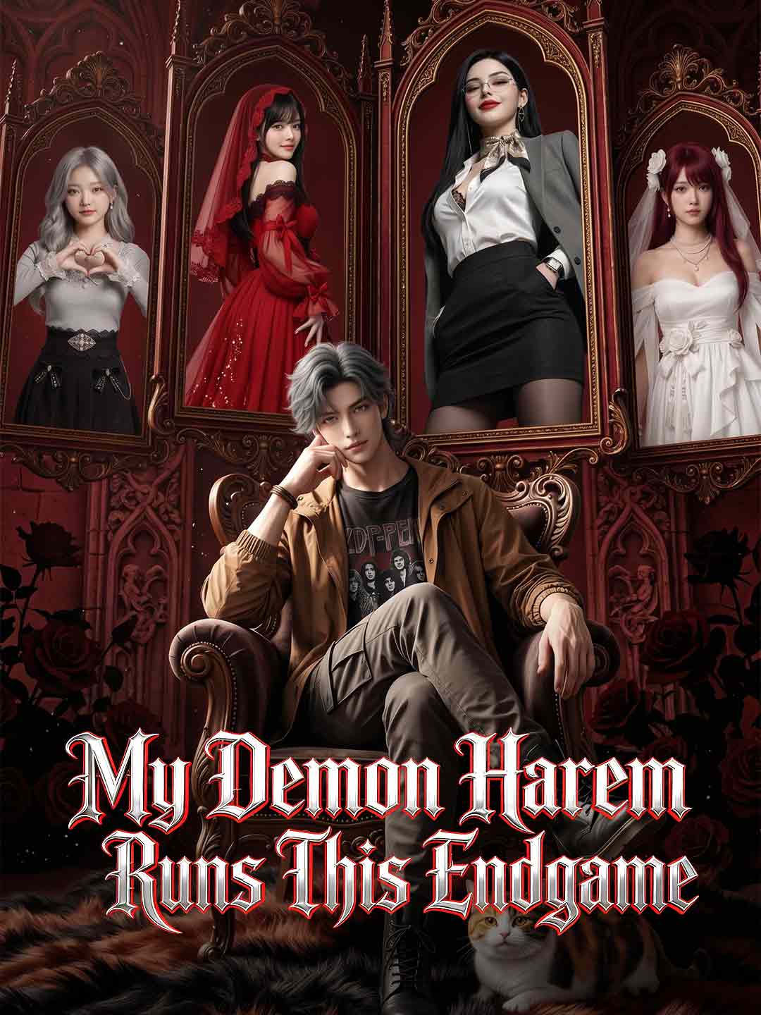 My Demon Harem Runs This Endgame - like The Divination Master but darker