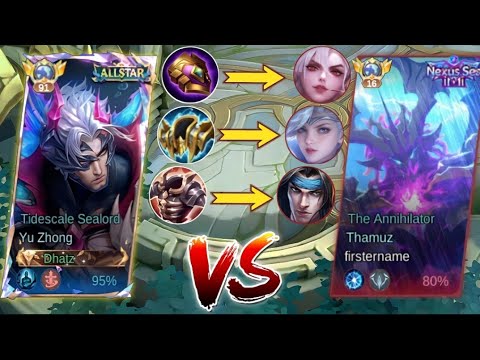 HOW TO DEAL ANNOYING SUSTAIN ENEMY USING TANK ITEM BUILD! | YU ZHONG TUTORIAL - MLBB background