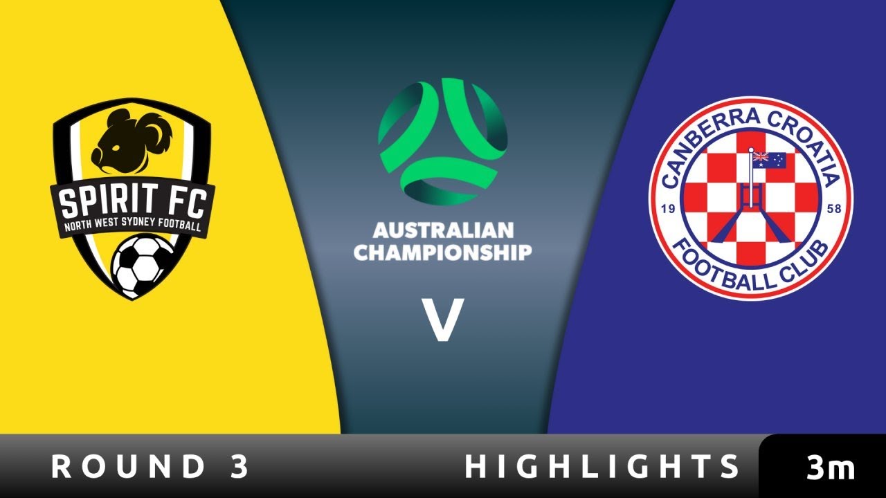 The Comeback KINGS | NWS Spirit v Canberra Croatia Highlights background