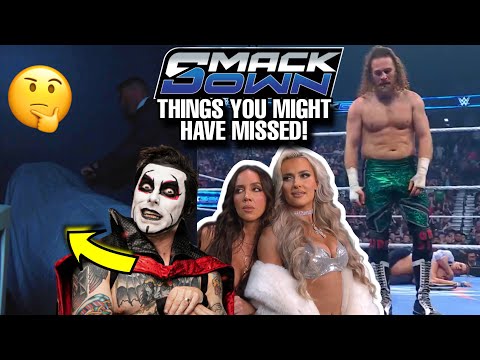 SAMI ZAYN WALKS AWAY! BLAKE MONROE DEBUTS! DANHAUSEN DOES SCIENCE! WWE SMACKDOWN background