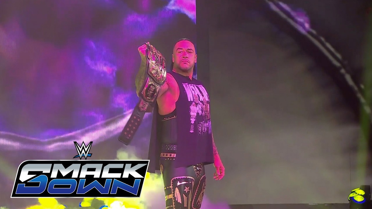 Damian Priest Entrance: WWE SmackDown in Barcelona, May 29, 2026 background