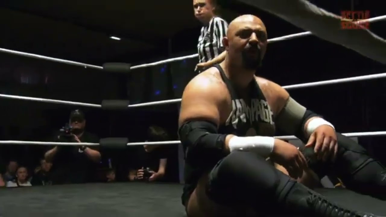 Rampage Brown vs Henry Faust, Wrestling In Newcastle Settle The Score 2025, 21.6.25 (Full Match) background