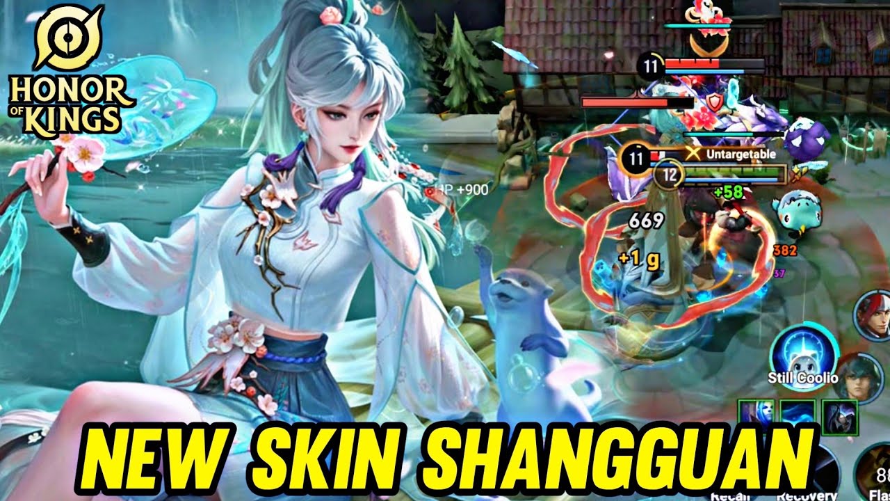 HOK : NEW SKIN SHANGGUAN SPRINKLE OF LIFE - HONOR OF KINGS