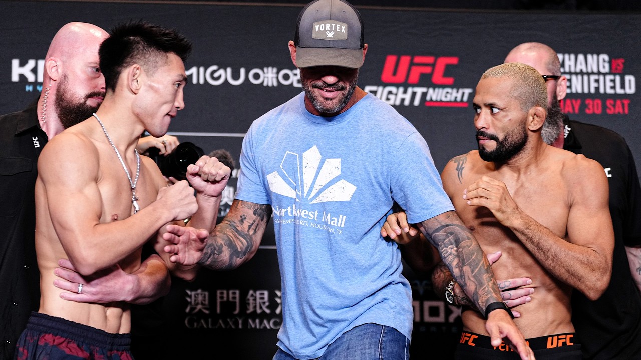 UFC Macau: Fighter Faceoffs background