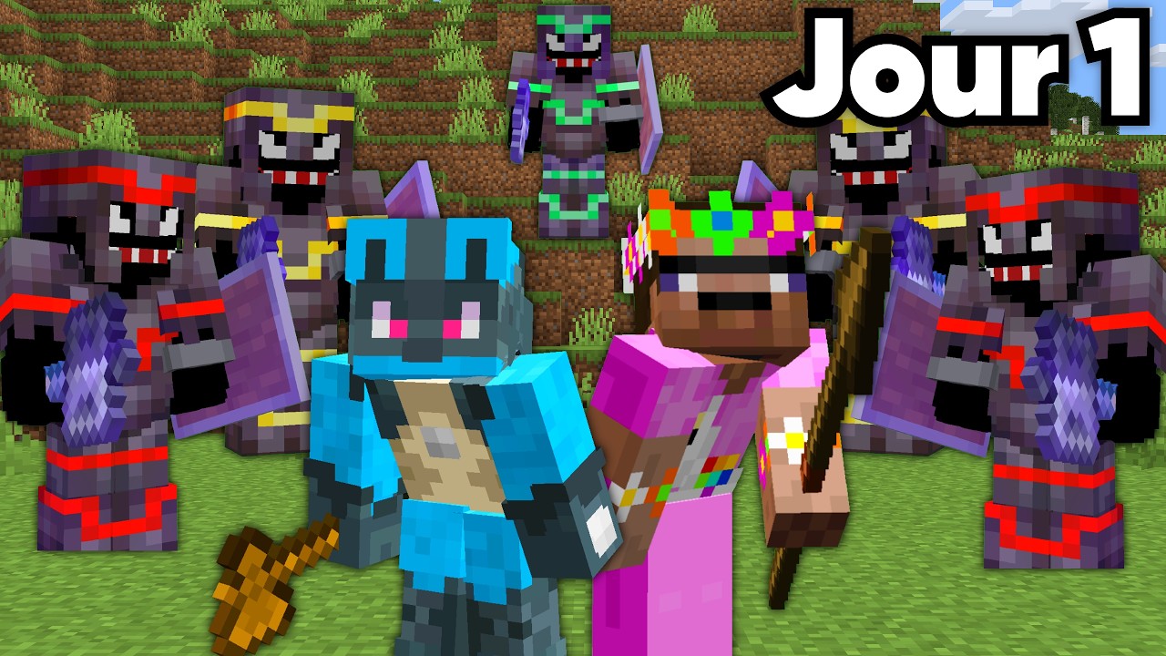100 Jours sur le Serveur le Plus DANGEREUX de Minecraft.. (DonutSMP)
