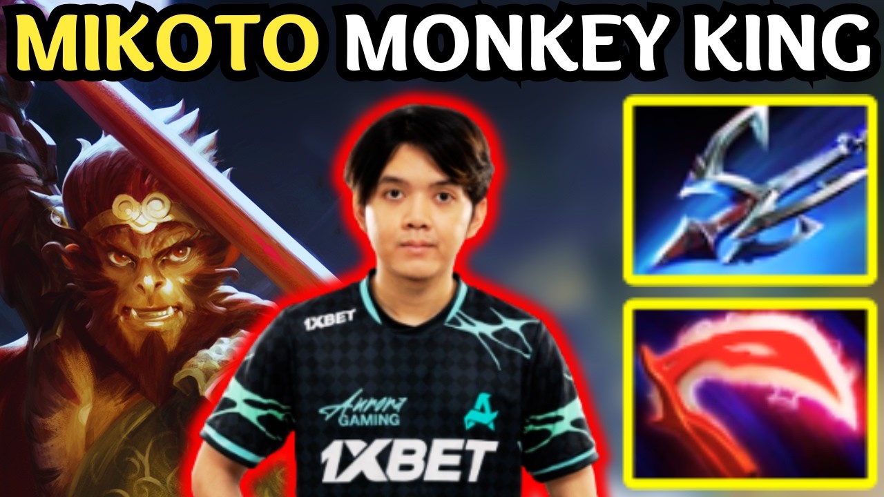 π₯ Mikoto MONKEY KING Midlane β Perfect Midlane Outplay π₯ Dota 2 Mid