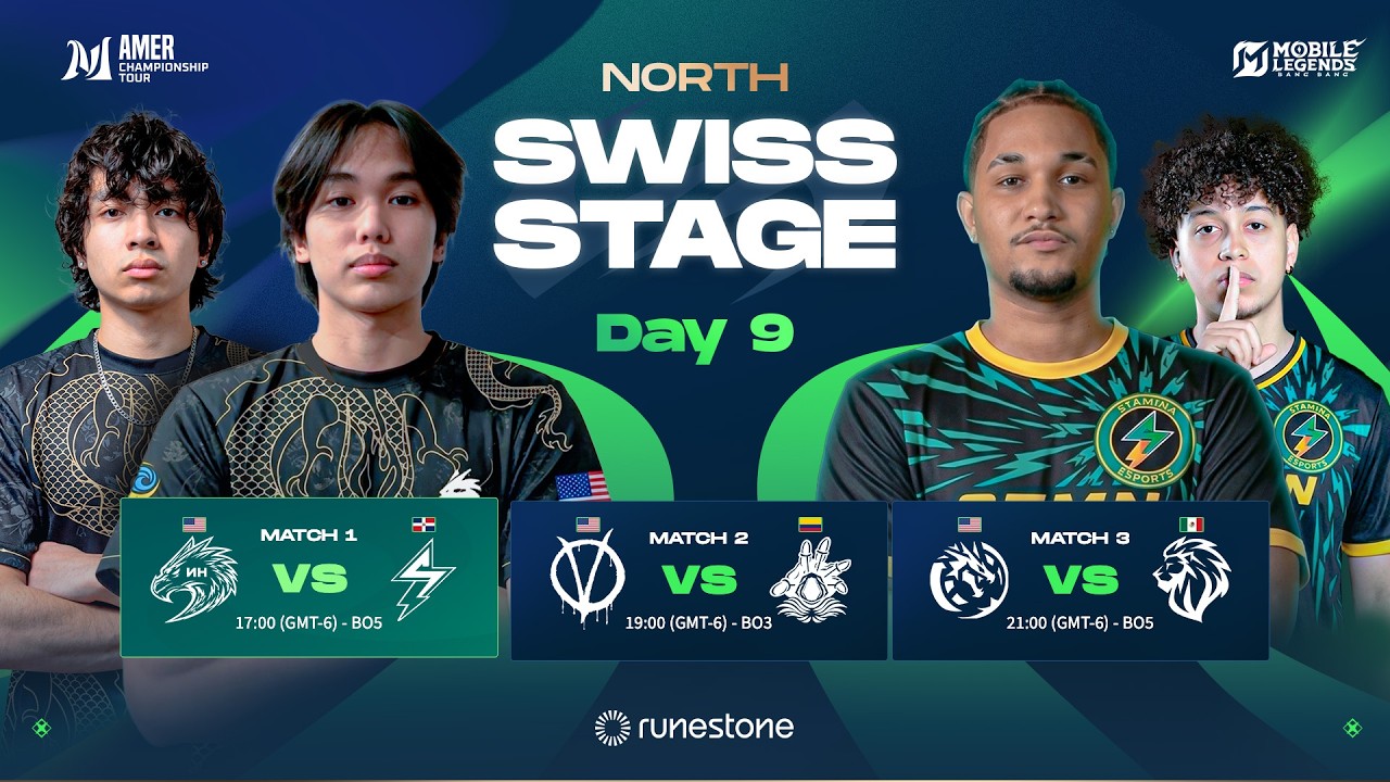 LIVE ๐ด | MCT AMER North Group | Swiss Stage | Day 9 โ (EN)