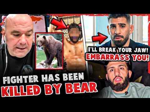 MMA Fighter Tragically Killed in Bear Attack, Ilia Topuria GOES OFF! Dana White on CTE! UFC 329 background
