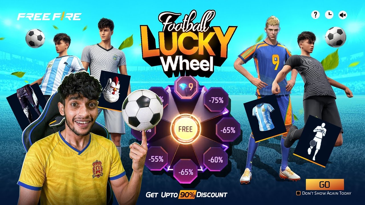 FOOTBALL LUCKY WHEEL ⚽️ Free Fire Max