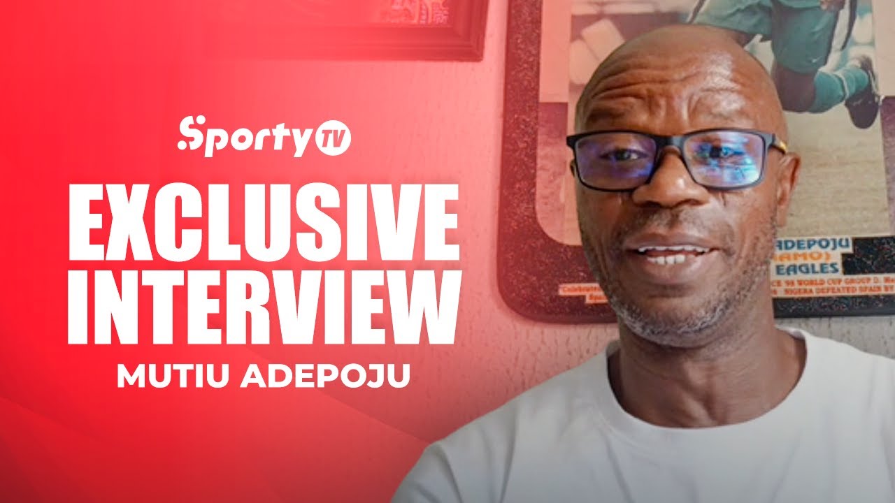 Exclusive interview with Mutiu Adepoju | Super Eagles and Real Racing Club former player | SportyTV