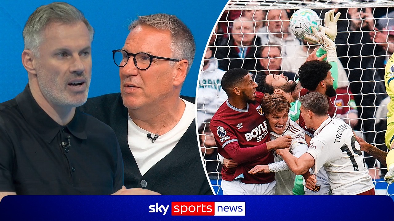 'VAR is ruining football' | Carragher & Merson debate VAR controversy in Arsenal's win at West Ham