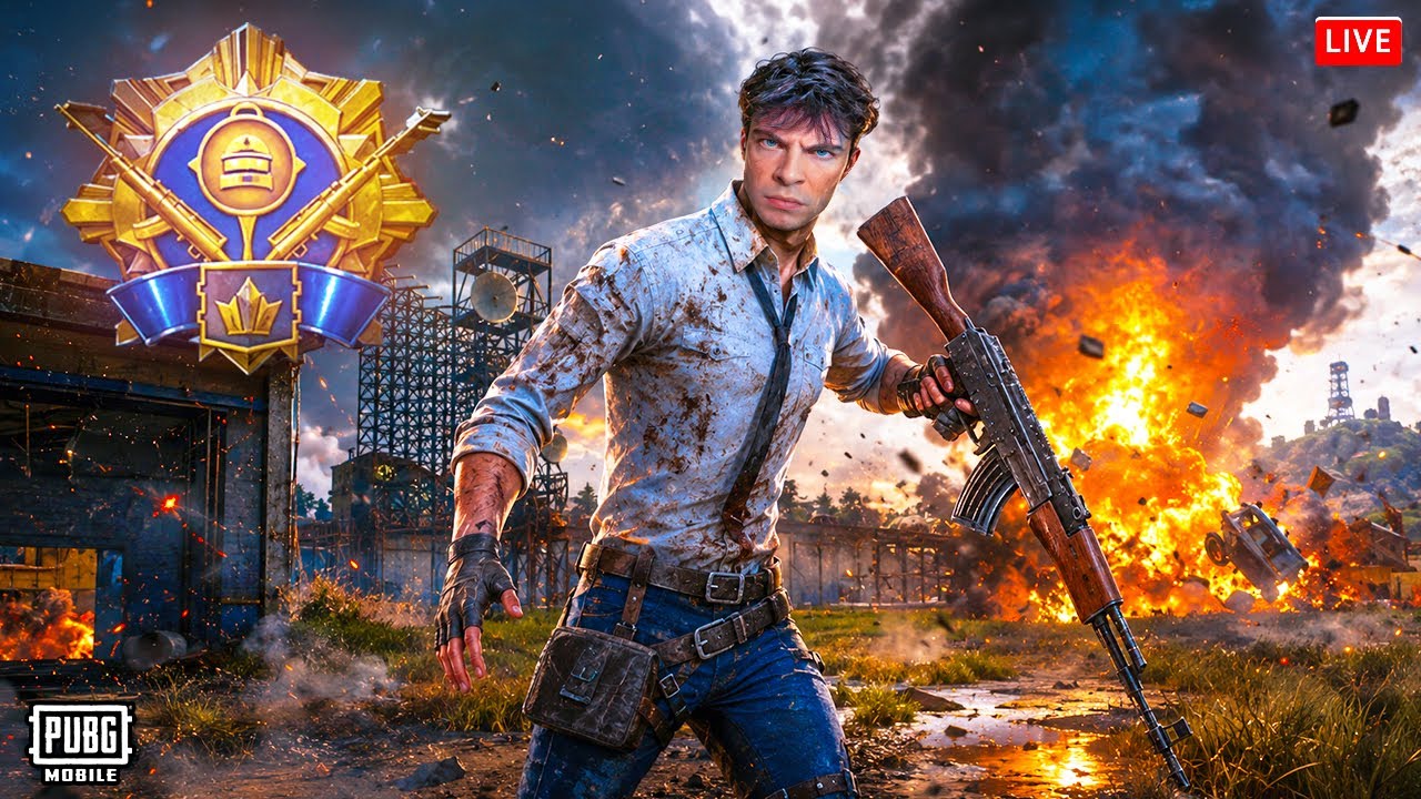 TRYHARDING BRONZE TO CONQUEROR in PUBG MOBILE DAY 12