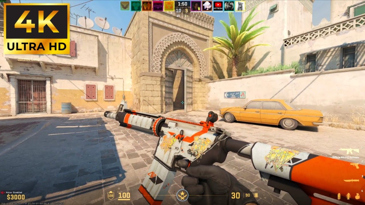 Counter Strike 2 Best Gameplay 4K (No Commentary) background