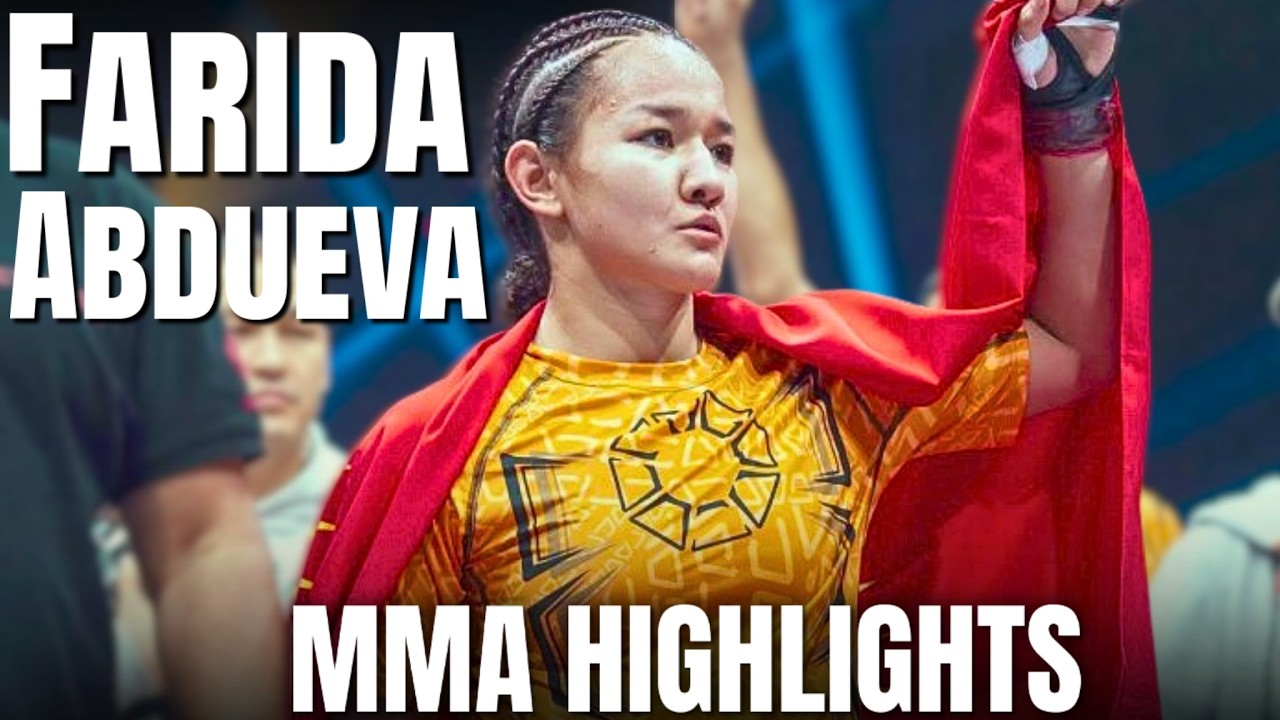 Farida Abdueva 2026 Professional 7-1-1 Fighter UFC Prospect | Octagon | WEF | UAE Warriors🇰🇬