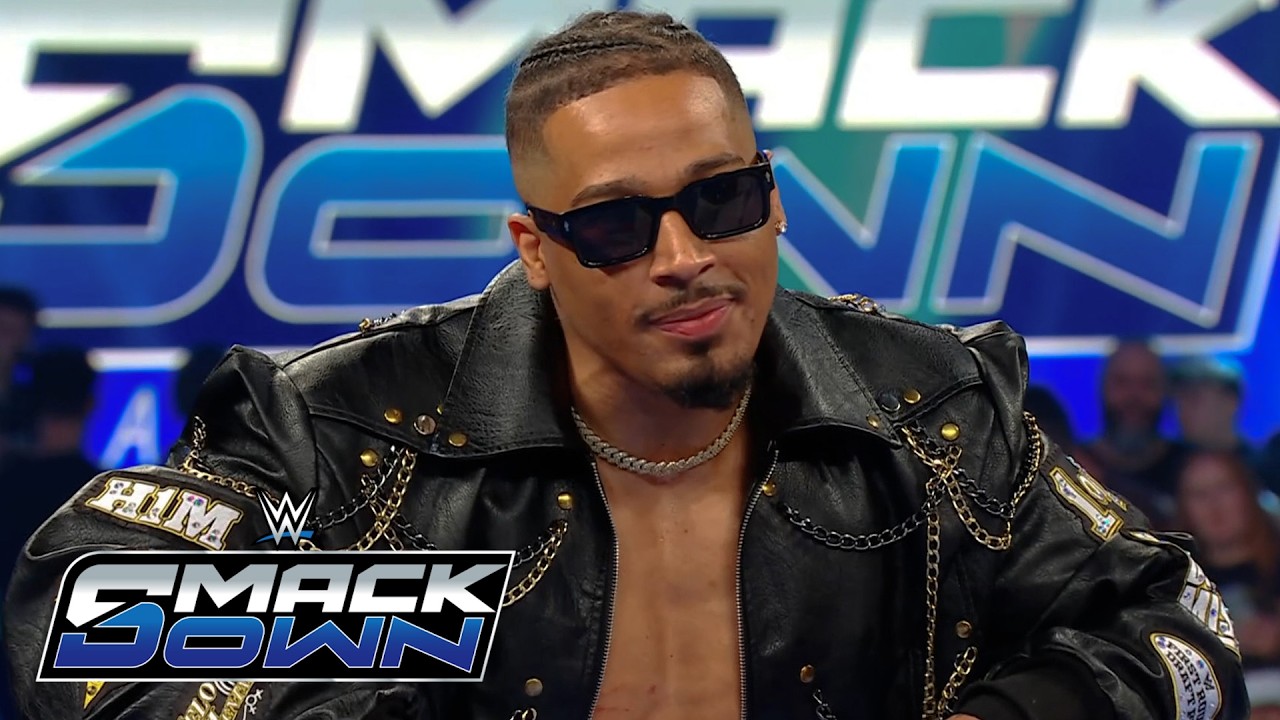 Carmelo Hayes Entrance: WWE SmackDown in Barcelona, May 29, 2026 background