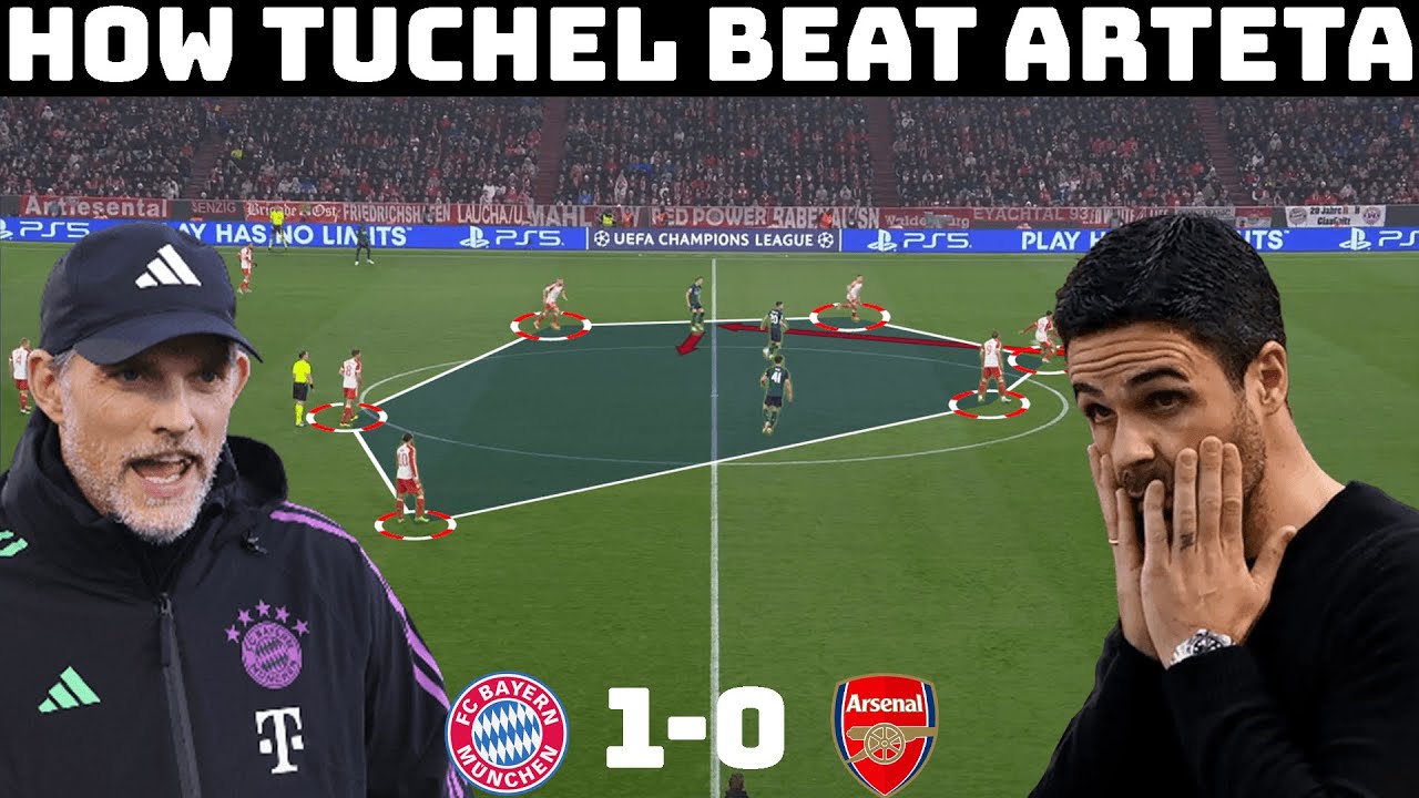 Tactical Analysis : Bayern Munich 1-0 Arsenal | How Bayern Upset Arsenal |