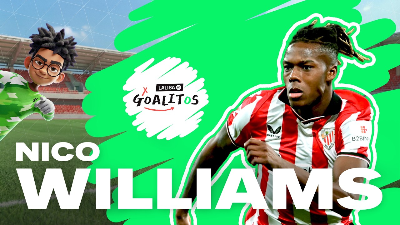 Fly on the Pitch With Nico Williams 🥅 ⚡ | GOALITOS