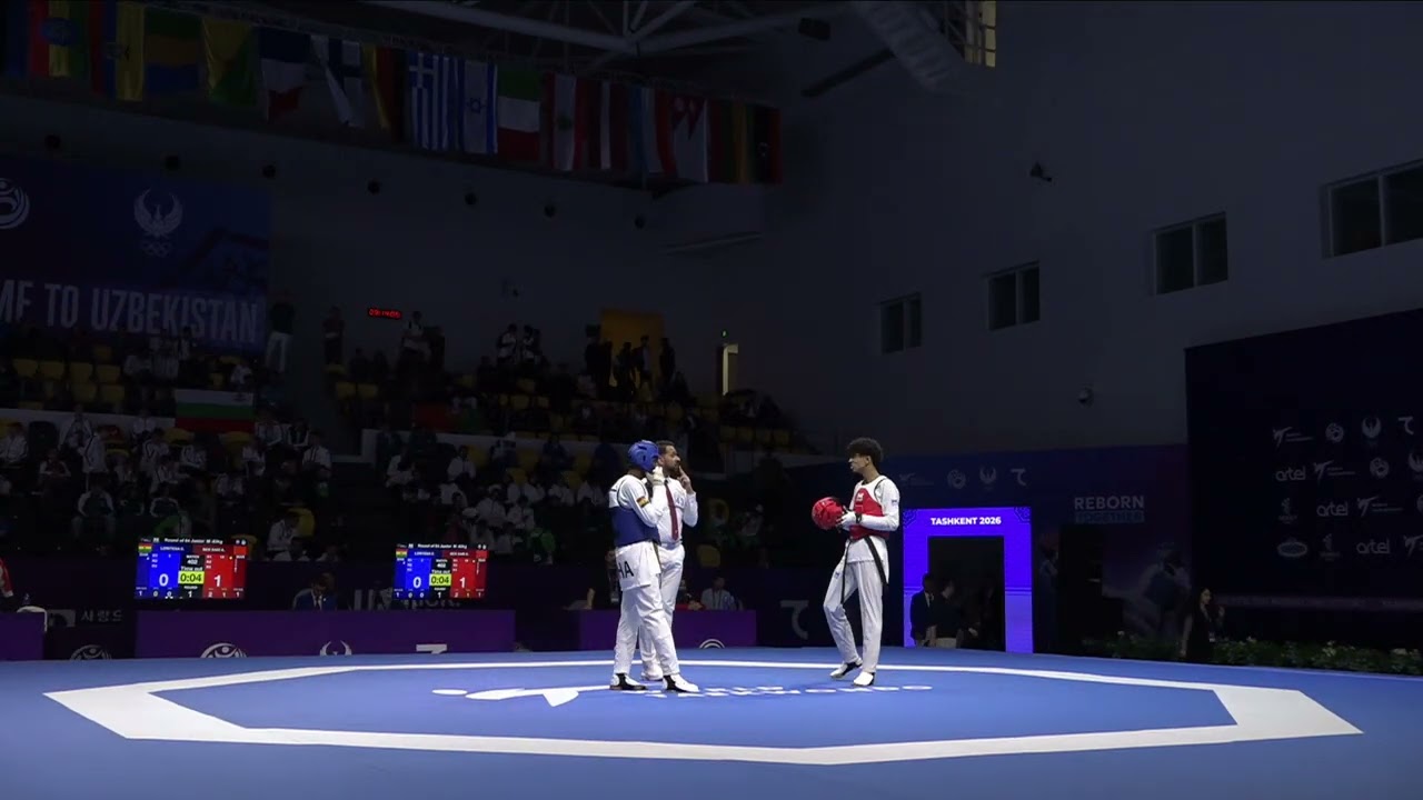 402 Round of 64 M 63kg GHA LORITENA E MAR BEN SAID A PGM
