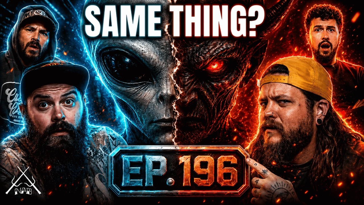 Demons Disguised as Aliens & Dark Government Secrets | Ep.196 | Ninjas Are Butterflies x Ruslan KD background