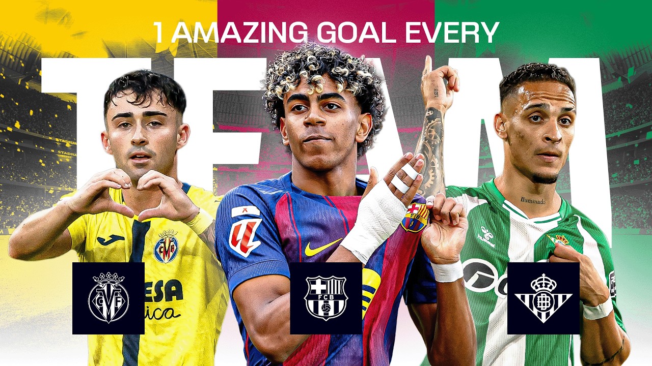 Un GOL INCREÍBLE de CADA EQUIPO en LALIGA 2025/26