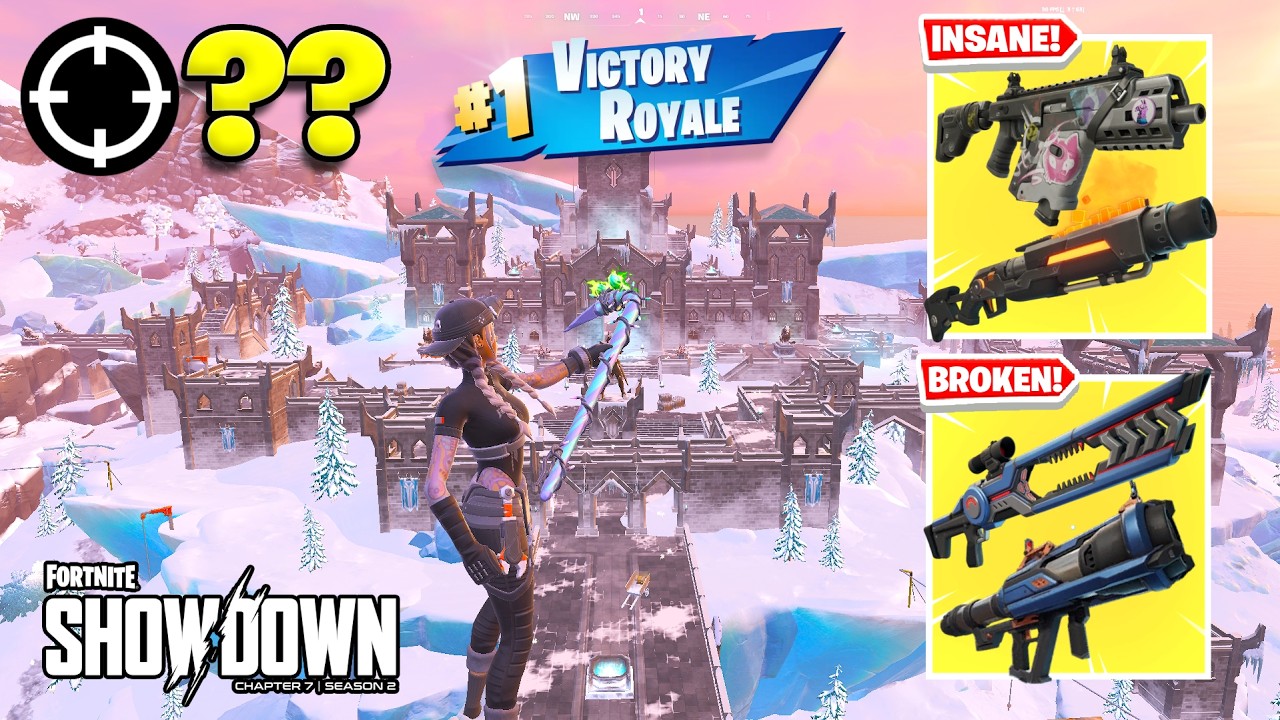 High Elimination Solo Chapter 7 Season 2 Gameplay Wins (Fortnite Chapter 7 PS5 Controller) background