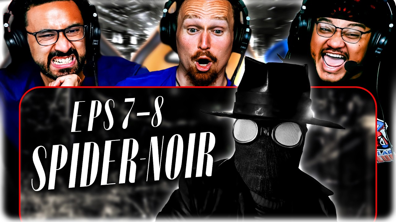 SPIDER-NOIR SEASON FINALE REACTION - That Drunken Bar Fight And Torn Mask Scene Was UNBELIEVABLE!