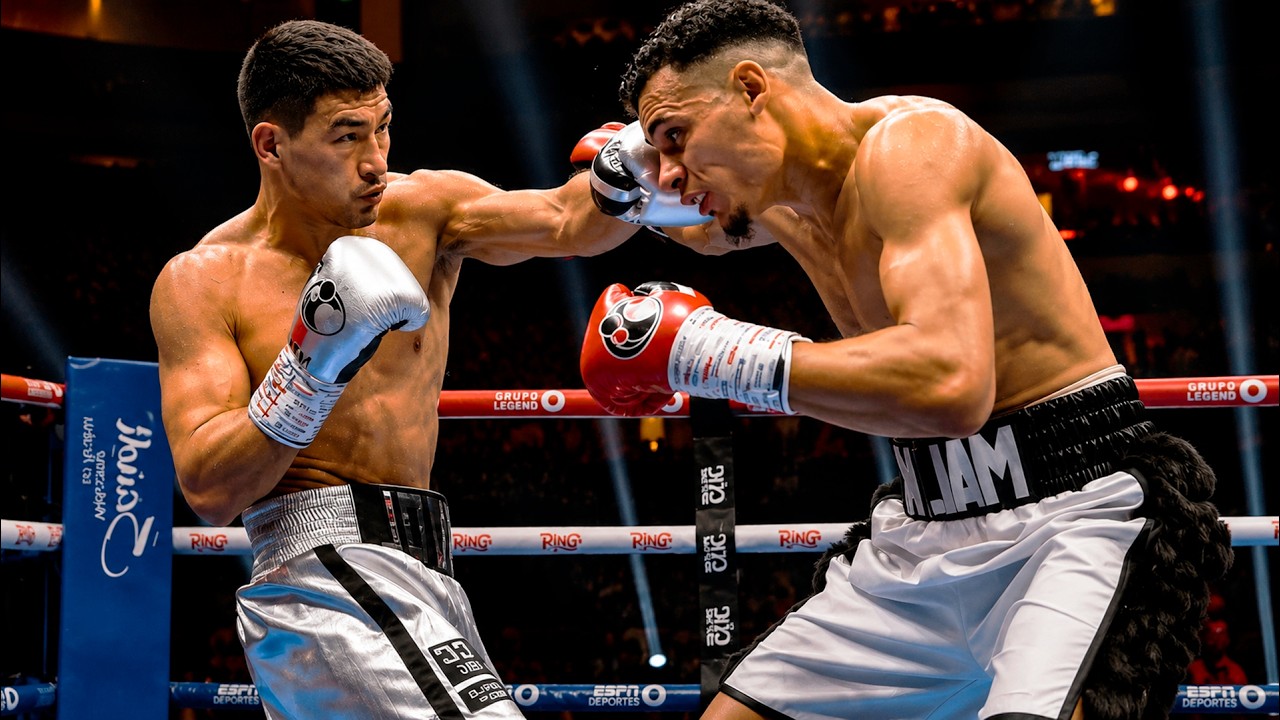 Dmitry Bivol (Russia) vs Malik Zinad (Libya) | KNOCKOUT, BOXING fight, HD, 60 fps
