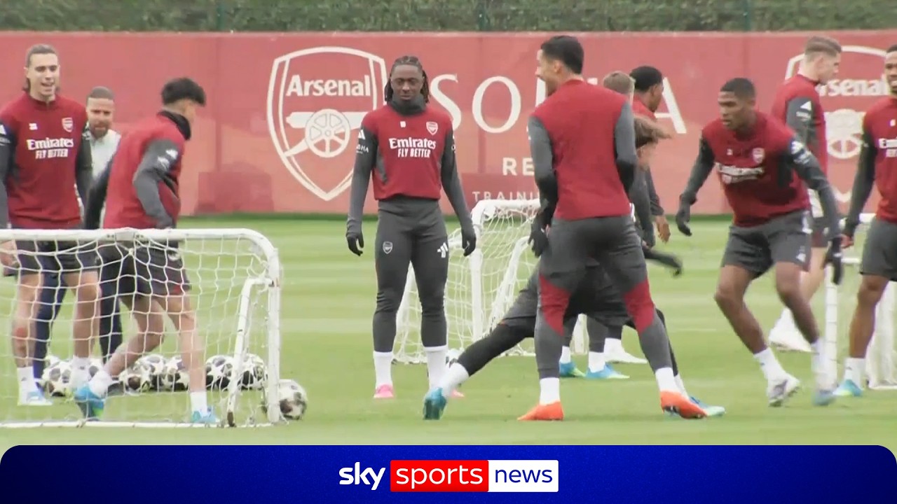 Eberechi Eze involved in Arsenal training but Kai Havertz remains absent