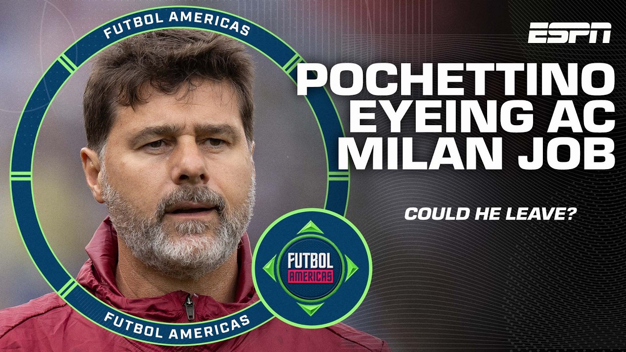 Could Mauricio Pochettino leave USMNT for AC Milan job? | Futbol Americas background
